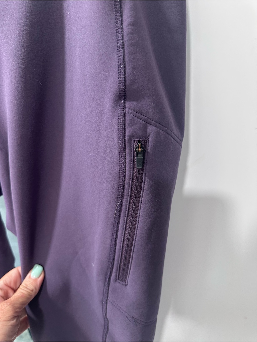 Noble equestrian winter Purple Riding Tights women’s L - Picture 2 of 7